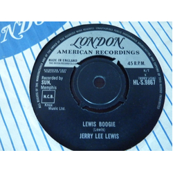 Jerry Lee Lewis Lewis Boogie Vinyl 7" USED