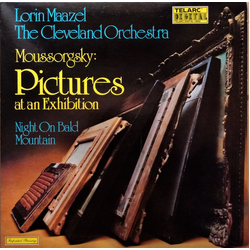 Lorin Maazel / The Cleveland Orchestra / Modest Mussorgsky Pictures At An Exhibition / Night On Bald Mountain Vinyl LP USED