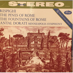 Ottorino Respighi / Antal Dorati / Minneapolis Symphony Orchestra The Pines Of Rome - The Fountains Of Rome Vinyl LP USED