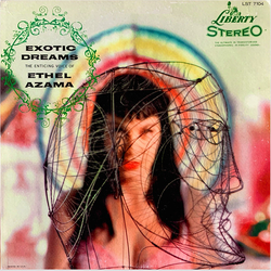 Ethel Azama Exotic Dreams (The Enticing Voice Of Ethel Azama) Vinyl LP USED