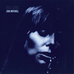 Joni Mitchell Blue Vinyl LP USED