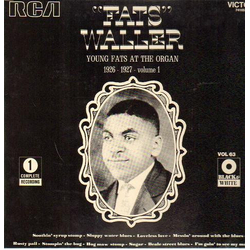 Fats Waller Young Fats At The Organ - 1926-1927 - Volume 1 Vinyl LP USED