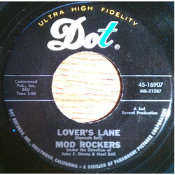 The Mod Rockers Lover's Lane USED VINYL 7INCH 45 RPM SINGLE