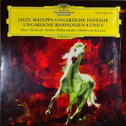 Franz Liszt / Shura Cherkassky / Berliner Philharmoniker / Herbert Von Karajan Mazeppa · Ungarische Fantasie · Ungarische Rhapsodien 4 Und 5 Vinyl LP 