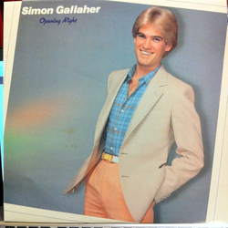 Simon Gallaher Opening Night Vinyl LP USED