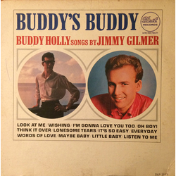 Jimmy Gilmer Buddy's Buddy (Buddy Holly Songs By Jimmy Gilmer) Vinyl LP USED