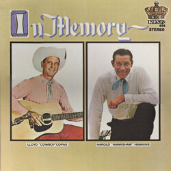 Cowboy Copas / Hawkshaw Hawkins In Memory Vinyl LP USED