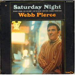 Webb Pierce Saturday Night Vinyl LP USED