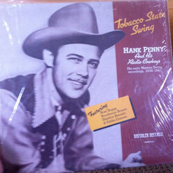 Hank Penny And His Radio Cowboys Tobacco State Swing Vinyl LP USED