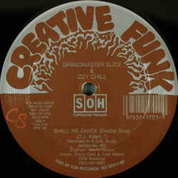 Grandmaster Slice / Izzy Chill Shall We Dance (Electric Slide) Vinyl 12" USED