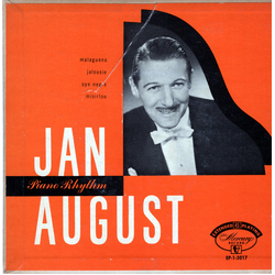 Jan August Piano Rhythm Vinyl 7" USED