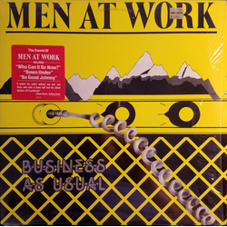 Men At Work Business As Usual Vinyl LP USED