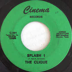 The Clique (6) Splash 1 Vinyl 7" USED