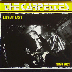 The Carpettes Live At Last Tokyo 2003 Vinyl LP USED