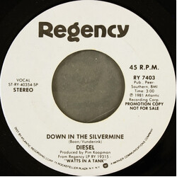 Diesel (5) Down In The Silvermine USED VINYL 7INCH 45 RPM SINGLE PROMO STEREO MONO