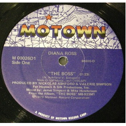 Diana Ross The Boss Vinyl 12" USED
