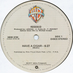 Rosebud Have A Cigar Vinyl 12" USED