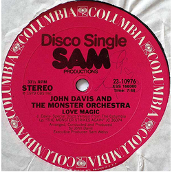 John Davis & The Monster Orchestra Love Magic Vinyl 12" USED