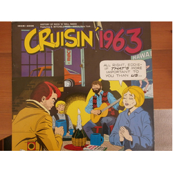 Various Cruisin' 1963 - Featuring B. Mitchell Reed - WMCA - New York Vinyl LP USED