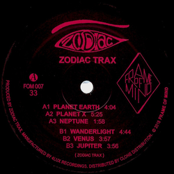 Zodiac Trax Zodiac Trax Vinyl 12" USED