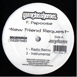 Gym Class Heroes / Papoose New Friend Request VINYL 12" USED