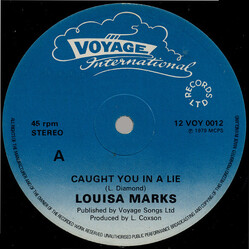 Louisa Mark / Clinton Grant Caught You In A Lie / Keep On Grooving Me Girl VINYL 12" USED
