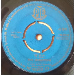 The Sensations (2) Let Me In Vinyl 7" USED