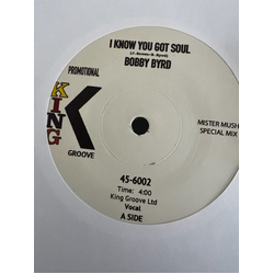 Bobby Byrd I Know You Got Soul Vinyl 7" USED