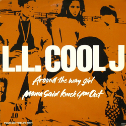 LL Cool J Around The Way Girl / Mama Said Knock You Out Vinyl 12" USED