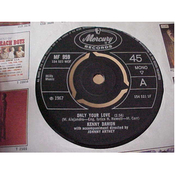 Kenny Damon Only Your Love Vinyl 7" USED