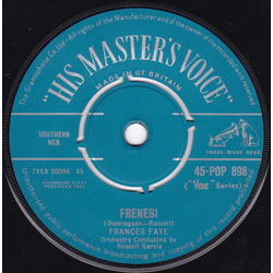 Frances Faye Frenesi Vinyl 7" USED