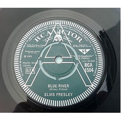 Elvis Presley Blue River Vinyl 7" USED