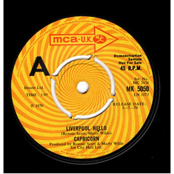 Capricorn (15) Liverpool Hello Vinyl 7" USED