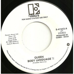 Queen Body Language Vinyl 7" USED
