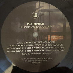 DJ Sofa (2) / ODJ Pirkka Hypervigilance Ep Vinyl 12" USED
