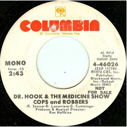 Dr. Hook & The Medicine Show Cops And Robbers USED VINYL 7INCH SINGLE PROMO