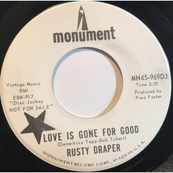Rusty Draper Love Is Gone For Good / You Call Everybody Darling VINYL 7" USED