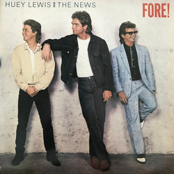 Huey Lewis & The News Fore! Vinyl LP USED