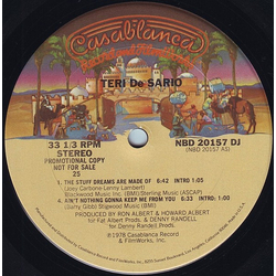 Teri Desario The Stuff Dreams Are Made Of / Ain't Nothing Gonna Keep Me From You Vinyl 12" USED