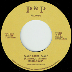 Marta Acuna Dance, Dance, Dance Vinyl 7" USED
