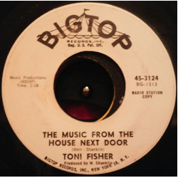 Toni Fisher The Music From The House Next Door Vinyl 7" USED