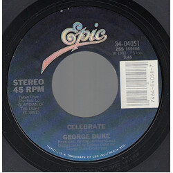 George Duke Celebrate USED VINYL 7INCH 45 RPM SINGLE STYRENE