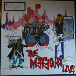 The Meteors (2) The Meteors Live Vinyl LP USED