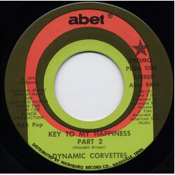 Dynamic Corvettes Key To My Happiness VINYL 7" USED