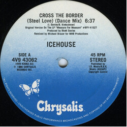 Icehouse Cross The Border (Steel Love) Vinyl 12" USED