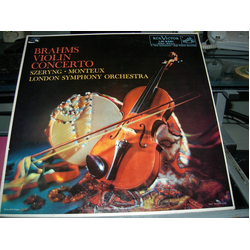 Johannes Brahms / Henryk Szeryng / Pierre Monteux / London Symphony Orchestra Violin Concerto In D, Op.77 Vinyl LP USED