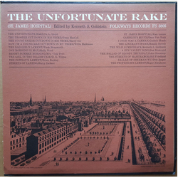Various The Unfortunate Rake Vinyl LP USED