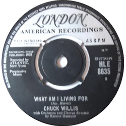 Chuck Willis Hang Up My Rock And Roll Shoes Vinyl 7" USED