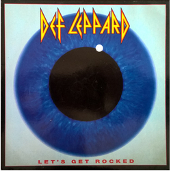 Def Leppard Let's Get Rocked Vinyl 7" USED