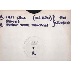 The Crusaders Last Call (New Disco Mix)(Full Length Version) Vinyl 12" USED